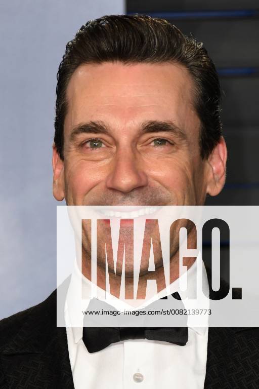 Los Angeles, CA, U.S. - 04 March 2018 - Los Angeles, California - Jon Hamm. 2018 Vanity Fair Oscar Party following the 90th Academy Awards held at the Wallis Annenberg Center for the Performing Arts. Photo Credit: AdMedia Los Angeles U.S. - ZUMAa123 20180304_zaa_a123_455
