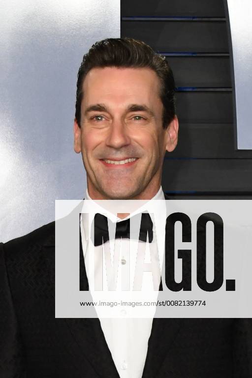 Los Angeles, CA, U.S. - 04 March 2018 - Los Angeles, California - Jon Hamm. 2018 Vanity Fair Oscar Party following the 90th Academy Awards held at the Wallis Annenberg Center for the Performing Arts. Photo Credit: AdMedia Los Angeles U.S. - ZUMAa123 20180304_zaa_a123_457