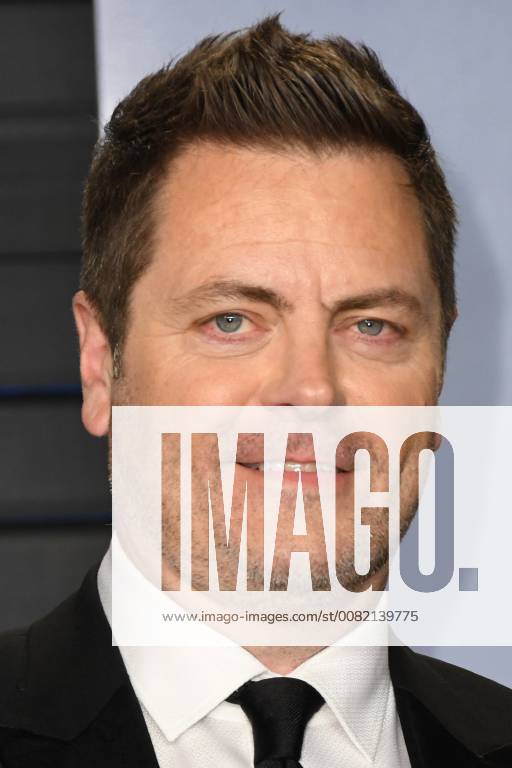 Los Angeles, CA, U.S. - 04 March 2018 - Los Angeles, California - Nick Offerman. 2018 Vanity Fair Oscar Party following the 90th Academy Awards held at the Wallis Annenberg Center for the Performing Arts. Photo Credit: AdMedia Los Angeles U.S. - ZUMAa123 20180304_zaa_a123_458