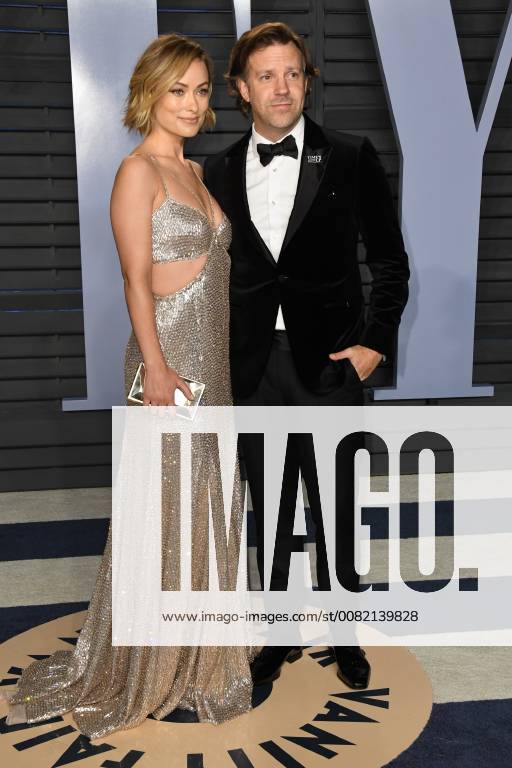 Los Angeles, CA, U.S. - 04 March 2018 - Los Angeles, California - Olivia Wilde, Jason Sudeikis. 2018 Vanity Fair Oscar Party following the 90th Academy Awards held at the Wallis Annenberg Center for the Performing Arts. Photo Credit: AdMedia Los Angeles U.S. - ZUMAa123 20180304_zaa_a123_483