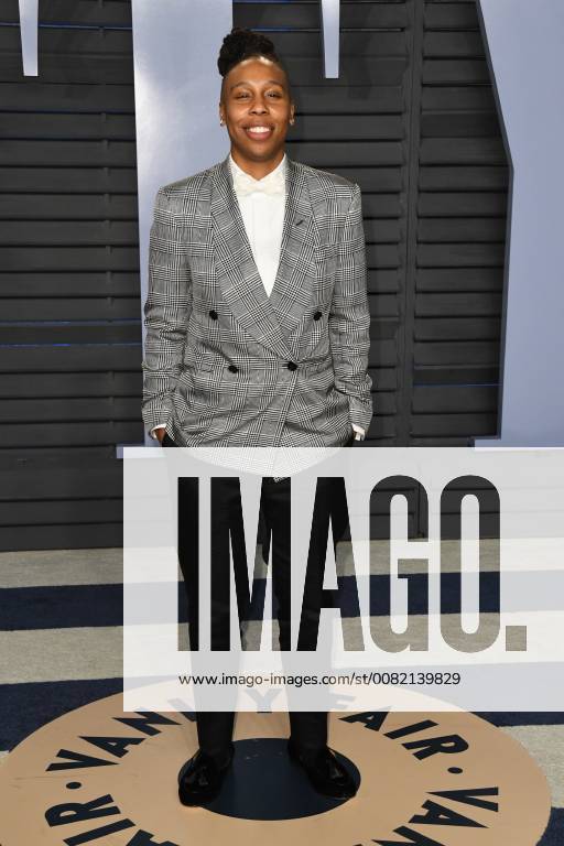 Los Angeles, CA, U.S. - 04 March 2018 - Los Angeles, California - Lena Waithe. 2018 Vanity Fair Oscar Party following the 90th Academy Awards held at the Wallis Annenberg Center for the Performing Arts. Photo Credit: AdMedia Los Angeles U.S. - ZUMAa123 20180304_zaa_a123_485