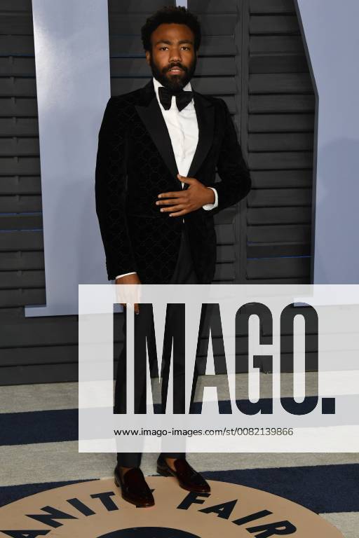 Los Angeles, CA, U.S. - 04 March 2018 - Los Angeles, California - Donald Glover. 2018 Vanity Fair Oscar Party following the 90th Academy Awards held at the Wallis Annenberg Center for the Performing Arts. Photo Credit: AdMedia Los Angeles U.S. - ZUMAa123 20180304_zaa_a123_481