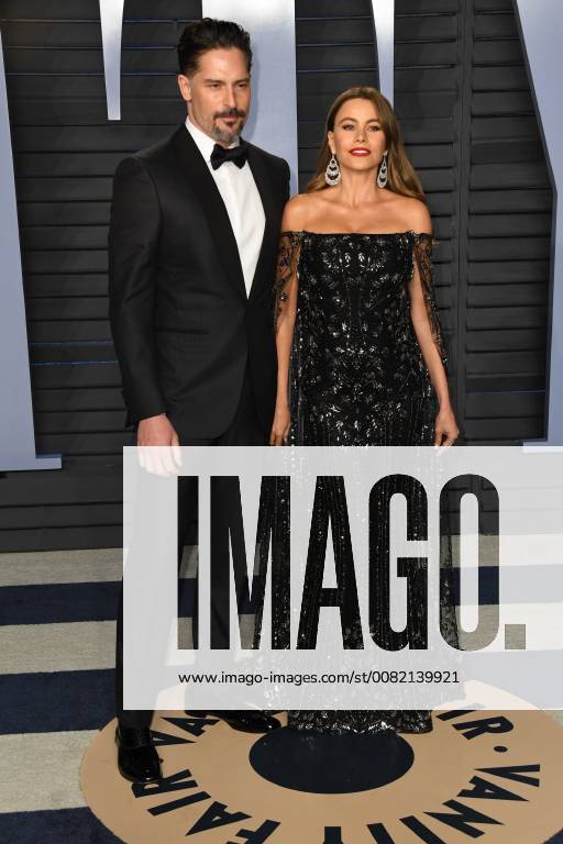 Los Angeles, CA, U.S. - 04 March 2018 - Los Angeles, California - Joe Manganiello, Sofia Vergara. 2018 Vanity Fair Oscar Party following the 90th Academy Awards held at the Wallis Annenberg Center for the Performing Arts. Photo Credit: AdMedia Los Angeles U.S. - ZUMAa123 20180304_zaa_a123_473