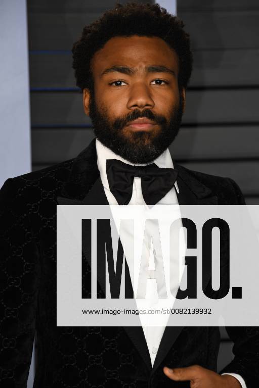 Los Angeles, CA, U.S. - 04 March 2018 - Los Angeles, California - Donald Glover. 2018 Vanity Fair Oscar Party following the 90th Academy Awards held at the Wallis Annenberg Center for the Performing Arts. Photo Credit: AdMedia Los Angeles U.S. - ZUMAa123 20180304_zaa_a123_476