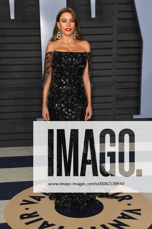 Los Angeles, CA, U.S. - 04 March 2018 - Los Angeles, California - Sofia Vergara. 2018 Vanity Fair Oscar Party following the 90th Academy Awards held at the Wallis Annenberg Center for the Performing Arts. Photo Credit: AdMedia Los Angeles U.S. - ZUMAa123 20180304_zaa_a123_469