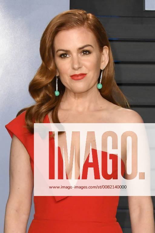 Los Angeles, CA, U.S. - 04 March 2018 - Los Angeles, California - Isla Fisher. 2018 Vanity Fair Oscar Party following the 90th Academy Awards held at the Wallis Annenberg Center for the Performing Arts. Photo Credit: AdMedia Los Angeles U.S. - ZUMAa123 20180304_zaa_a123_568
