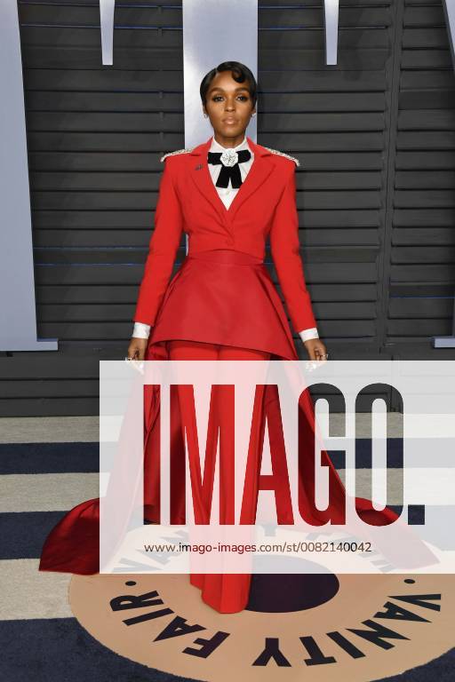 Los Angeles, CA, U.S. - 04 March 2018 - Los Angeles, California - Janelle Monae. 2018 Vanity Fair Oscar Party following the 90th Academy Awards held at the Wallis Annenberg Center for the Performing Arts. Photo Credit: AdMedia Los Angeles U.S. - ZUMAa123 20180304_zaa_a123_557