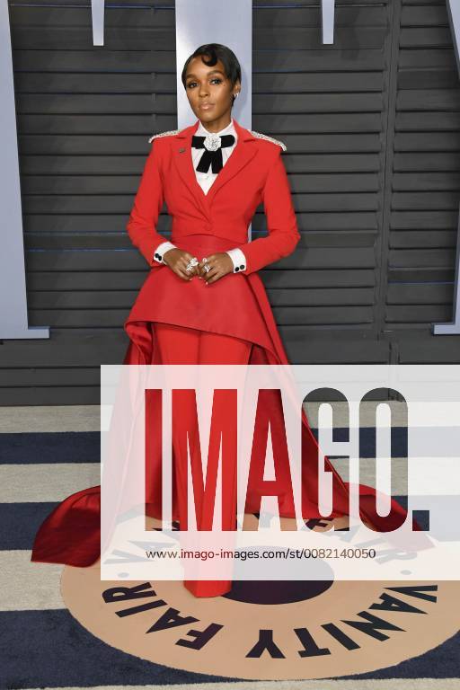 Los Angeles, CA, U.S. - 04 March 2018 - Los Angeles, California - Janelle Monae. 2018 Vanity Fair Oscar Party following the 90th Academy Awards held at the Wallis Annenberg Center for the Performing Arts. Photo Credit: AdMedia Los Angeles U.S. - ZUMAa123 20180304_zaa_a123_554