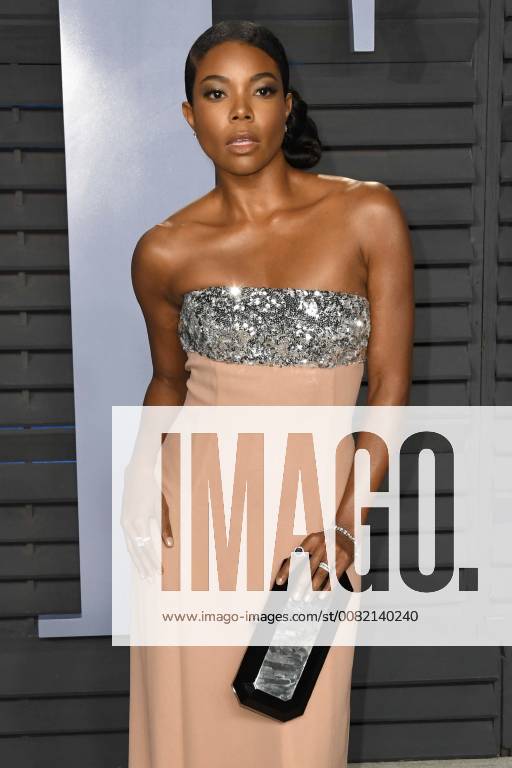Los Angeles, CA, U.S. - 04 March 2018 - Los Angeles, California - Gabrielle Union. 2018 Vanity Fair Oscar Party following the 90th Academy Awards held at the Wallis Annenberg Center for the Performing Arts. Photo Credit: AdMedia Los Angeles U.S. - ZUMAa123 20180304_zaa_a123_540