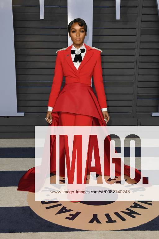Los Angeles, CA, U.S. - 04 March 2018 - Los Angeles, California - Janelle Monae. 2018 Vanity Fair Oscar Party following the 90th Academy Awards held at the Wallis Annenberg Center for the Performing Arts. Photo Credit: AdMedia Los Angeles U.S. - ZUMAa123 20180304_zaa_a123_543