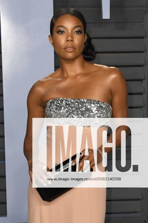 Los Angeles, CA, U.S. - 04 March 2018 - Los Angeles, California - Gabrielle Union. 2018 Vanity Fair Oscar Party following the 90th Academy Awards held at the Wallis Annenberg Center for the Performing Arts. Photo Credit: AdMedia Los Angeles U.S. - ZUMAa123 20180304_zaa_a123_536