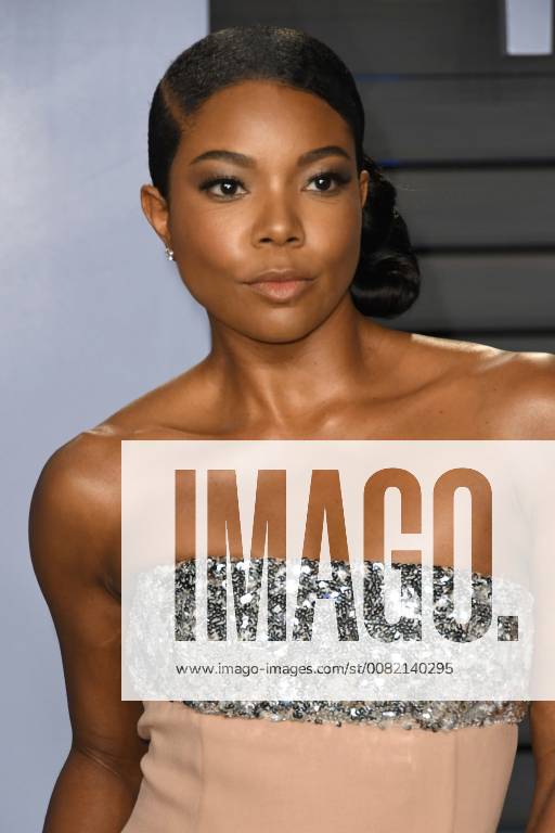 Los Angeles, CA, U.S. - 04 March 2018 - Los Angeles, California - Gabrielle Union. 2018 Vanity Fair Oscar Party following the 90th Academy Awards held at the Wallis Annenberg Center for the Performing Arts. Photo Credit: AdMedia Los Angeles U.S. - ZUMAa123 20180304_zaa_a123_529