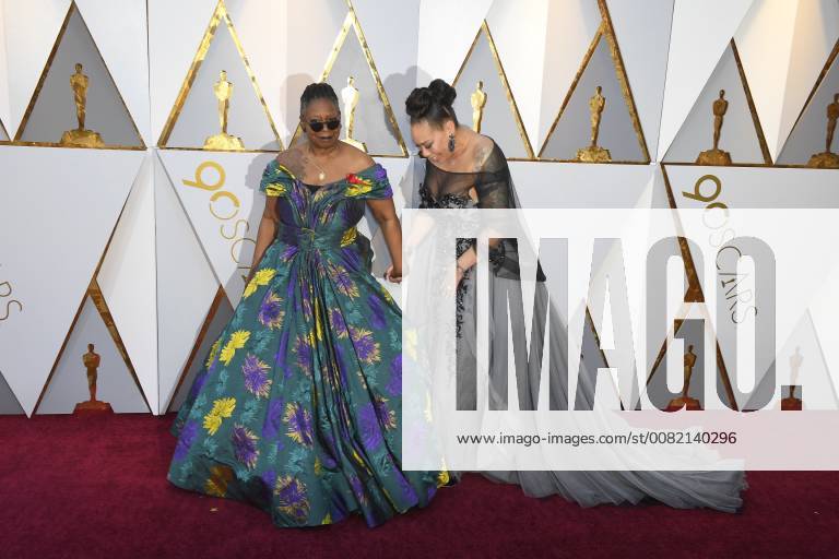 Los Angeles, California, U.S. - WHOOPI GOLDBERG and her daughter ALEX MARTIN arrives on the red carpet for the 90th Annual Academy Awards at the Dolby Theatre. Los Angeles U.S. - ZUMAz03_ 20180304_zbp_z03_129