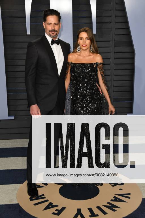 Los Angeles, CA, U.S. - 04 March 2018 - Los Angeles, California - Joe Manganiello, Sofia Vergara. 2018 Vanity Fair Oscar Party following the 90th Academy Awards held at the Wallis Annenberg Center for the Performing Arts. Photo Credit: AdMedia Los Angeles U.S. - ZUMAa123 20180304_zaa_a123_467