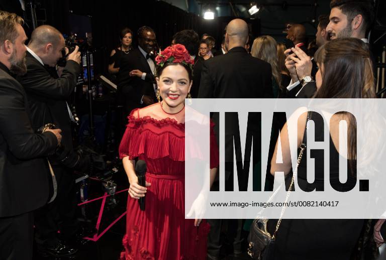 Nataliea Lafourcade backstage during the live ABC Telecast of The 90th Oscars® at the Dolby® Theatre in Hollywood, CA on Sunday