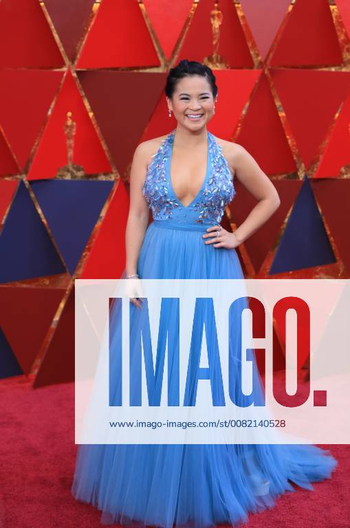(180305) -- LOS ANGELES, March 5, 2018 -- Actress Kelly Marie Tran arrives for the red carpet of the 90th Academy Awards at the Dolby Theater in Los Angeles, the United States, on March 4, 2018. )(yy) U.S.-LOS ANGELES-OSCAR-RED CARPET lixying