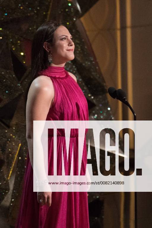 Daniela Vega presents during the live ABC Telecast of The 90th OscarsÂ® at the DolbyÂ® Theatre in Hollywood, CA on Sunday