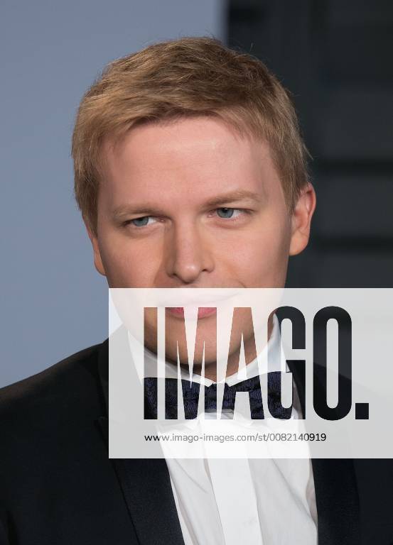 Beverly Hills, California, U.S - Ronan Farrow on the red carpet of the 2018 Vanity Fair Oscar Party held at the Wallis Annenberg Center in Beverly Hills, California on Sunday March 4, 2018. Beverly Hills U.S. - ZUMAp124 20180304_zaa_p124_167