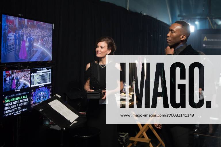 Mahershala Ali backstage during the live ABC Telecast of The 90th OscarsÂ® at the DolbyÂ® Theatre in Hollywood, CA on Sunday