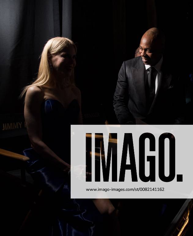 Nicole Kidman and Dave Chappelle backstage during the live ABC Telecast of The 90th Oscars® at the Dolby® Theatre in Hollywood, CA on Sunday