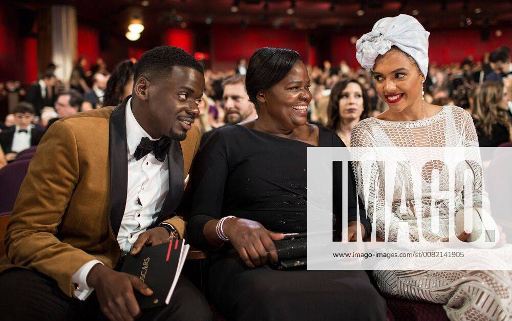 Oscar nominee Daniel Kaluuya with guests during the live ABC Telecast of The 90th Oscars® at the Dolby® Theatre in Hollywood, CA on Sunday