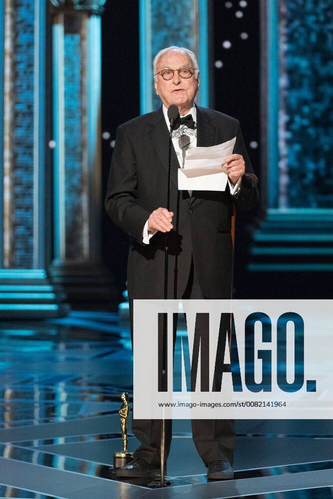 James Ivory accepts the Oscar for adapted screenplay for work on Call Me by Your Name during the live ABC Telecast of The 90th OscarsÂ® at the DolbyÂ® Theatre in Hollywood, CA on Sunday