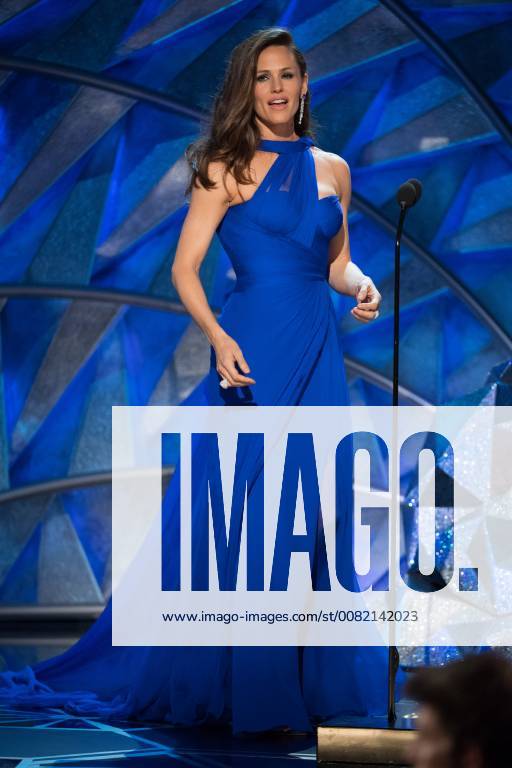 Jennifer Garner on stage during the live ABC Telecast of The 90th Oscars® at the Dolby® Theatre in Hollywood, CA on Sunday