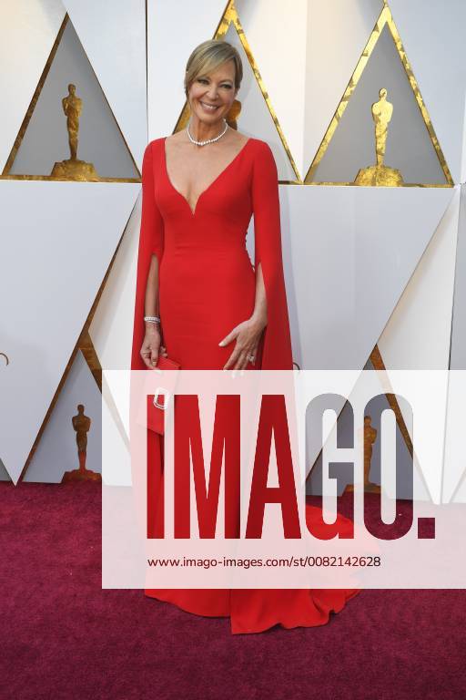 Los Angeles, California, U.S. - ALLISON JANNEY arrives on the red carpet for the 90th Annual Academy Awards at the Dolby Theatre. Los Angeles U.S. - ZUMAz03_ 20180304_zbp_z03_437