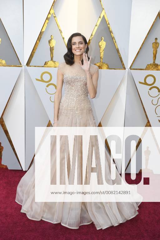Los Angeles, California, U.S. - ALLISON WILLIAMS arrives on the red carpet for the 90th Annual Academy Awards at the Dolby Theatre. Los Angeles U.S. - ZUMAz03_ 20180304_zbp_z03_449