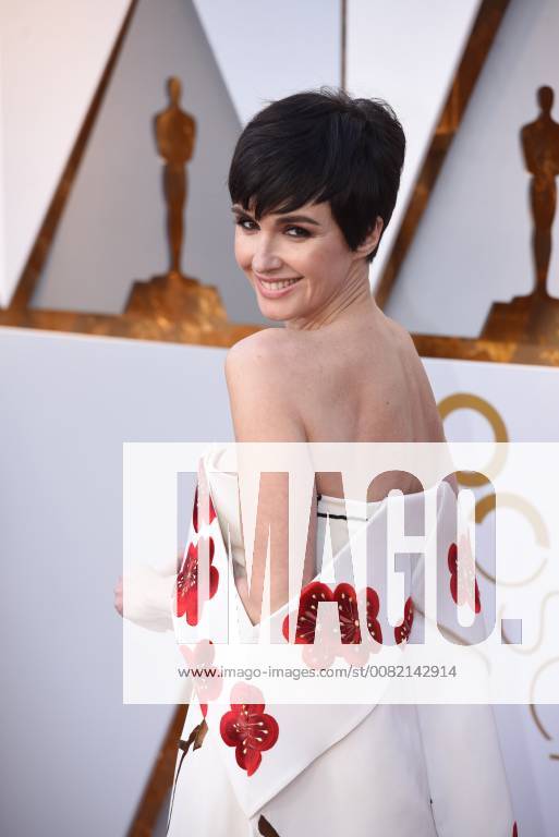 Los Angeles, California, U.S. - PAZ VEGA arrives on the red carpet for the 90th Annual Academy Awards at the Dolby Theatre. Los Angeles U.S. - ZUMAz03_ 20180304_zbp_z03_443