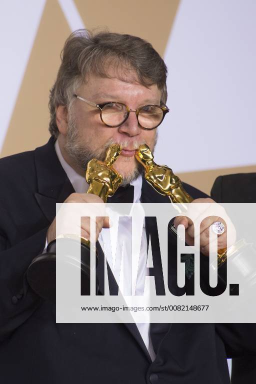 Hollywood, California, U.S - Director Guillermo del Toro, winner of the Best Directing and Best Picture awards for The Shape of Water, poses in the press room during the 90th Annual Academy Awards held at the Loews Hollywood Hotel on Sunday March 4, 2018 in Hollywood, California. Hollywood U.S. - ZUMAp124 20180304_zaa_p124_261