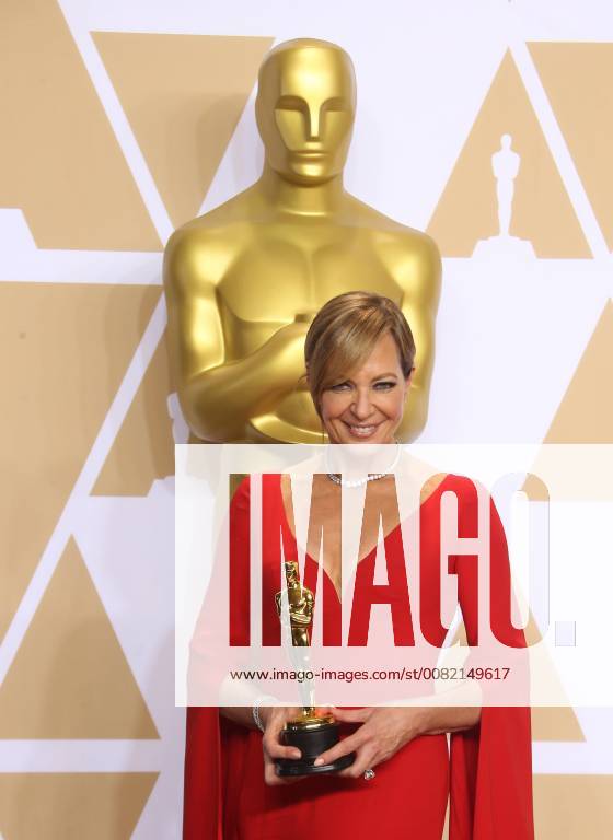 HOLLYWOOD, CA - MARCH 4: Allison Janney, in the press room at the 90th Academy Awards at the Dolby Theatre in Hollywood, California on March 4, 2018.