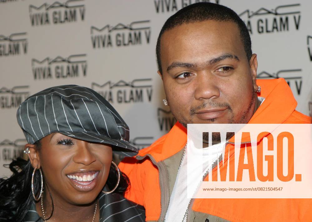 MAC Make-Up Viva Glam V Launch MISSY ELLIOTT & TIMBALAND MAC Make-Up Viva Glam V Launch, The Hempel Hotel, Craven Hill Gardens 18 February 2004 Timberland London Great Britain