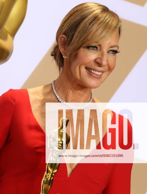 HOLLYWOOD, CA - MARCH 4: Allison Janney, in the press room at the 90th Academy Awards at the Dolby Theatre in Hollywood, California on March 4, 2018.