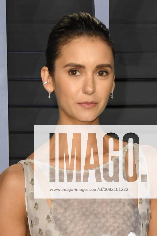 2018 Vanity Fair Oscar Party a Los Angeles. 04 March 2018 - Los Angeles, California - Nina Dobrev. 2018 Vanity Fair Oscar Party following the 90th Academy Awards held at the Wallis Annenberg Center for the Performing Arts. Photo Credit: Birdie Thompson AdMedia 224702 2018-03-04 CA Los Angeles Etats-Unis