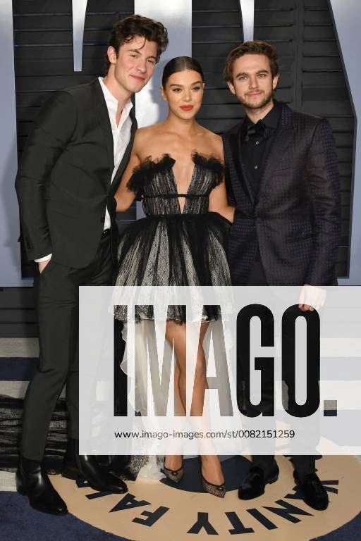 2018 Vanity Fair Oscar Party a Los Angeles. 04 March 2018 - Los Angeles, California - Hailee Steinfeld, Shawn Mendes, Zedd. 2018 Vanity Fair Oscar Party following the 90th Academy Awards held at the Wallis Annenberg Center for the Performing Arts. Photo Credit: Birdie Thompson AdMedia 224702 2018-03-04 CA Los Angeles Etats-Unis