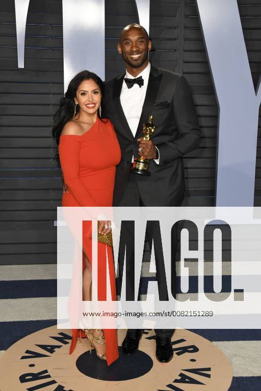 2018 Vanity Fair Oscar Party a Los Angeles. 04 March 2018 - Los Angeles, California - Vanessa Bryant, Kobe Bryant. 2018 Vanity Fair Oscar Party following the 90th Academy Awards held at the Wallis Annenberg Center for the Performing Arts. Photo Credit: Birdie Thompson AdMedia 224702 2018-03-04 CA Los Angeles Etats-Unis
