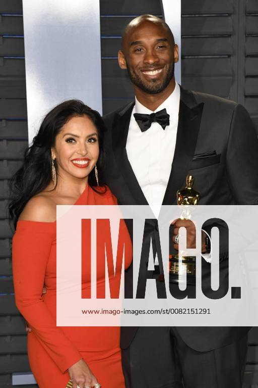 2018 Vanity Fair Oscar Party a Los Angeles. 04 March 2018 - Los Angeles, California - Vanessa Bryant, Kobe Bryant. 2018 Vanity Fair Oscar Party following the 90th Academy Awards held at the Wallis Annenberg Center for the Performing Arts. Photo Credit: Birdie Thompson AdMedia 224702 2018-03-04 CA Los Angeles Etats-Unis