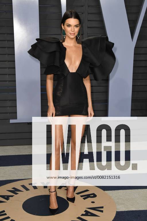 2018 Vanity Fair Oscar Party a Los Angeles. 04 March 2018 - Los Angeles, California - Kendall Jenner. 2018 Vanity Fair Oscar Party following the 90th Academy Awards held at the Wallis Annenberg Center for the Performing Arts. Photo Credit: Birdie Thompson AdMedia 224702 2018-03-04 CA Los Angeles Etats-Unis