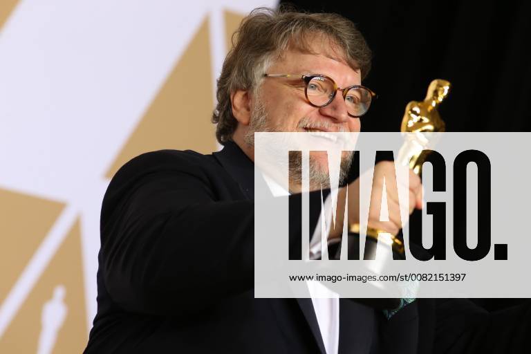 HOLLYWOOD, CA - MARCH 4: Guillermo del Toro, in the press room at the 90th Academy Awards at the Dolby Theatre in Hollywood, California on March 4, 2018.