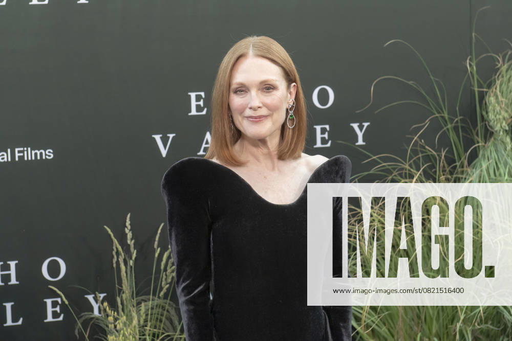 Echo Valley New York Premiere Julianne Moore attends the Echo Valley New York premiere at AMC Lincoln Square 13 in New York City, USA, on June 4, 2025. New York New York United states