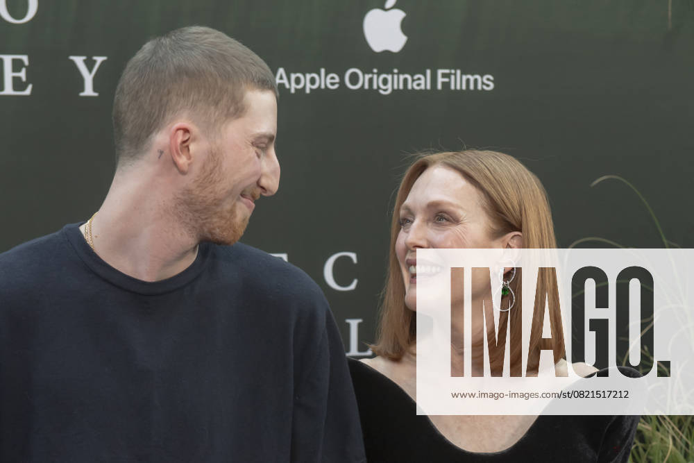 Echo Valley New York Premiere in New York, USA - 04 Jun 2025 (L-R) Caleb Freundlich and Julianne Moore attend the Echo Valley New York Premiere at AMC Lincoln Square. New York United States