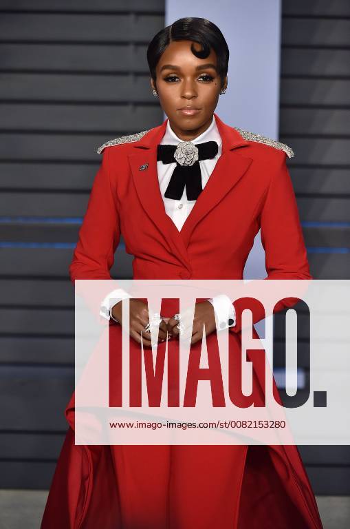Janelle Monae arrives for the Vanity Fair Oscar Party at the Wallis Annenberg Center for the Performing Arts in Beverly Hills, California on March 4, 2018. LAP201803043061 CHRISTINExCHEW
