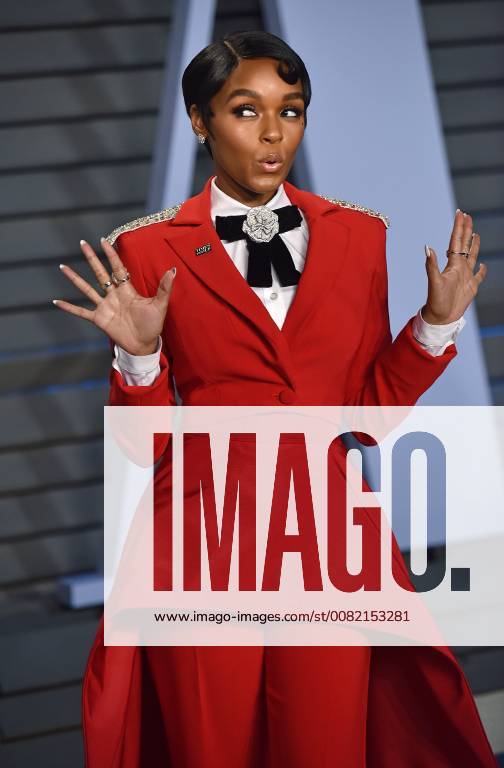 Janelle Monae arrives for the Vanity Fair Oscar Party at the Wallis Annenberg Center for the Performing Arts in Beverly Hills, California on March 4, 2018. LAP201803043062 CHRISTINExCHEW