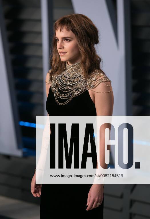 Oscars 2018 - Emma Watson mit Protest-Tattoo March 4, 2018 - Beverly Hills, California, U.S - Emma Watson on the red carpet of the 2018 Vanity Fair Oscar Party held at the Wallis Annenberg Center in Beverly Hills, California on Sunday March 4, 2018. Beverly Hills U.S. - ZUMAp124 20180304_zaa_p124_326