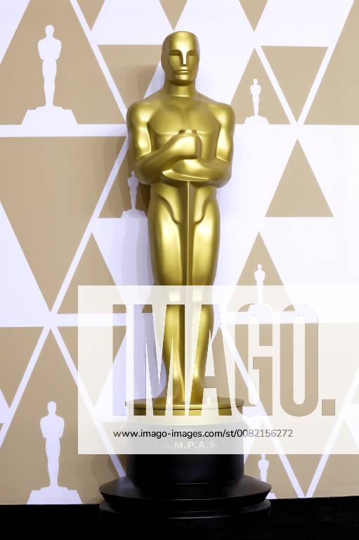 Oscar Statue in the Press Room of the Academy Awards 2018 90th Annual Academy Awards at the Hollywood Highland Center Los Angeles 04 03 2018 Foto:xD.xBedrosianx xFuturexImage