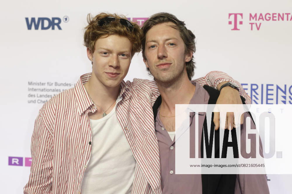 Arsseni Bultmann and Maximilian Mauff at the premiere of the ZDFneo series Chabos at the 11 Series Camp Festival 2025 at the Cinenova cinema in Cologne, 05 06 2025 Foto:xR.xSchmiegeltx xFuturexImagex chabos_5615