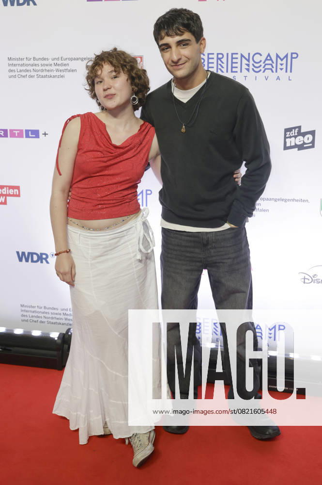 Mathilda Smidt and Loran Alhasan at the premiere of the ZDFneo series Chabos at the 11 Series Camp Festival 2025 at the Cinenova cinema in Cologne, 05 06 2025 Foto:xR.xSchmiegeltx xFuturexImagex chabos_5617