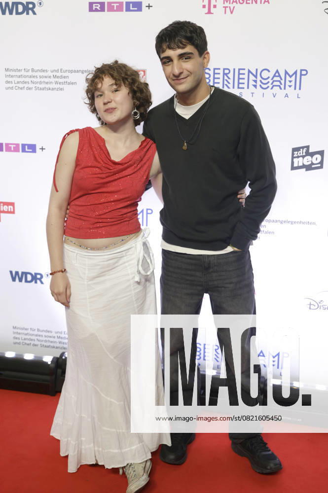 Mathilda Smidt and Loran Alhasan at the premiere of the ZDFneo series Chabos at the 11 Series Camp Festival 2025 at the Cinenova cinema in Cologne, 05 06 2025 Foto:xR.xSchmiegeltx xFuturexImagex chabos_5618