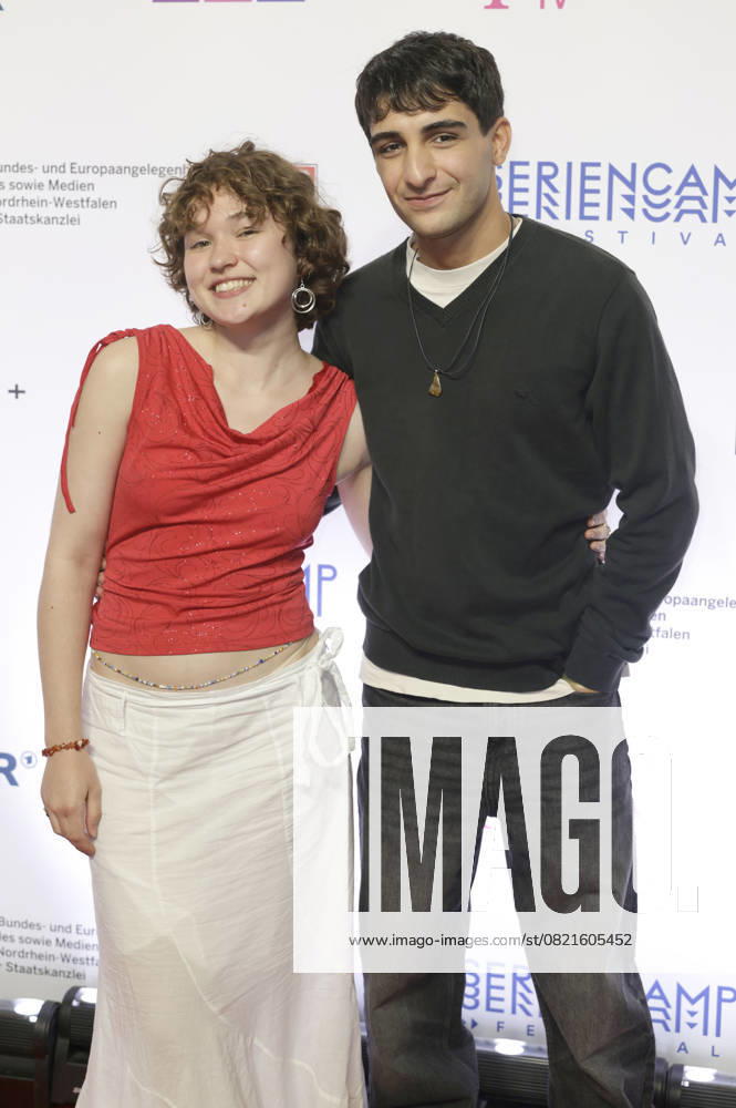 Mathilda Smidt and Loran Alhasan at the premiere of the ZDFneo series Chabos at the 11 Series Camp Festival 2025 at the Cinenova cinema in Cologne, 05 06 2025 Foto:xR.xSchmiegeltx xFuturexImagex chabos_5619